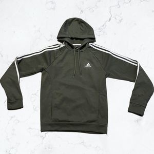 Adidas PrimeGreen Hooded Fleece Sweatshirt Hoodie SZ Small